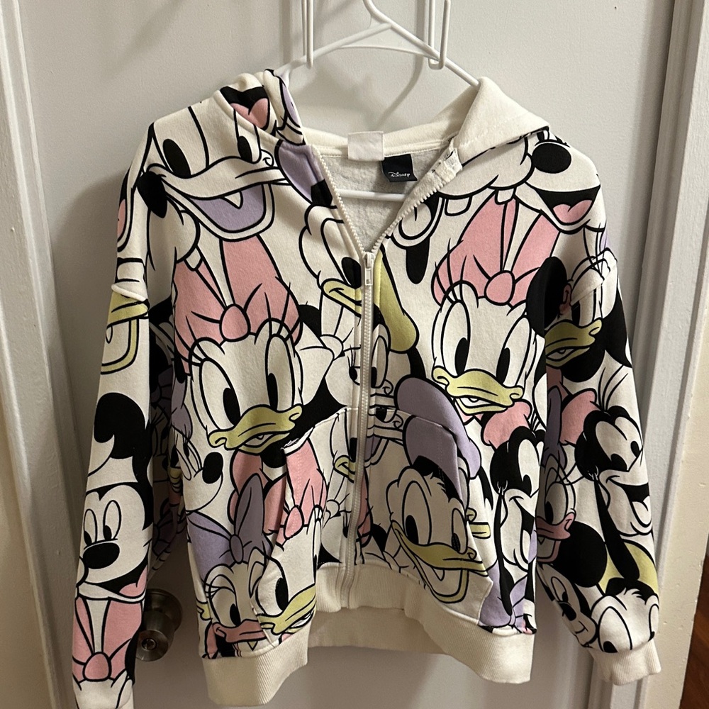 Zara Disney Character Print Hoodie Girl’s 13-14